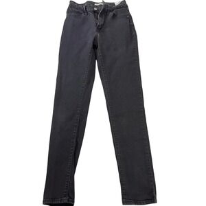 Levi's Women's 721 High Rise Skinny Black 28x30‎ Denim Jeans